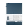 Sakura Cuaderno de tapa dura, papel cuadriculado, A4, Índigo Oscuro